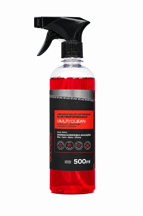 Limpador multiuso Multiclean 500 ml com borrifador