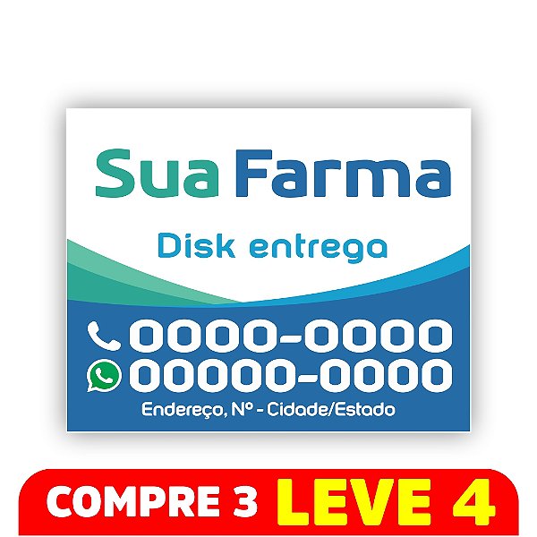 5. Ímã de geladeira - 75x60 mm - 1.000 un