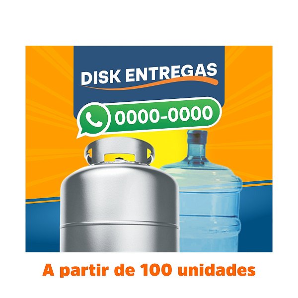 2. Ímã de geladeira - 60x50 mm - 100 unidades