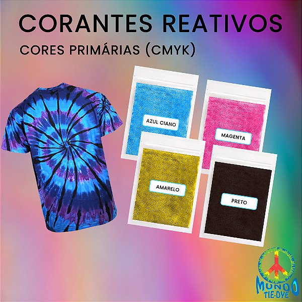 Corantes Reativo Avulso - Faça do seu Jeito.