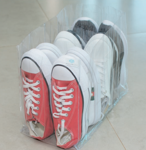 Colmeia Transparente para Sapatos e Bolsas Tam PP