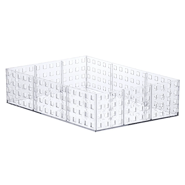 Organizador Empilhável 23 cm x 16 cm x 8 cm Quadratta