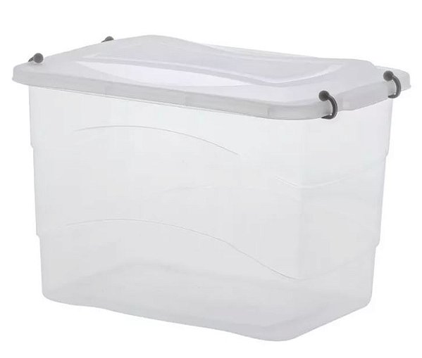 CAIXA ORGANIZADORA 20L Transparente 41x 29x25