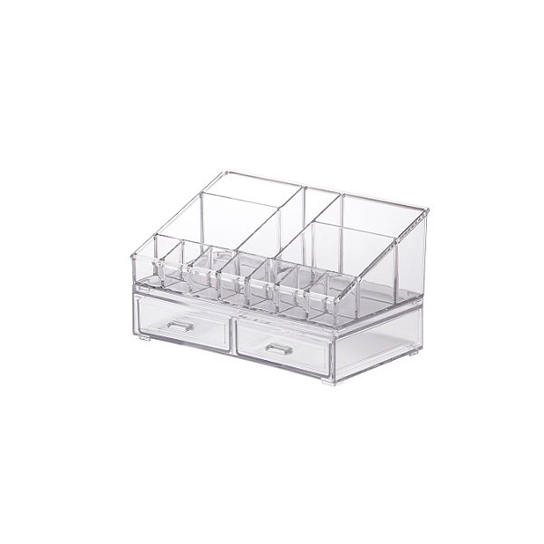 Kit Organizador de Maquiagem 22x12,5x12,5 cm