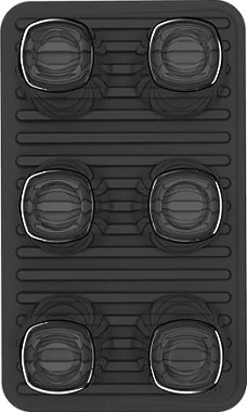 Escorredor de copos Trium - Preto