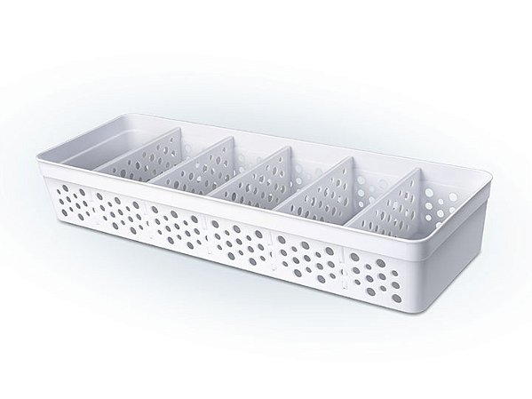 CESTO C 5 DIV G BRANCO