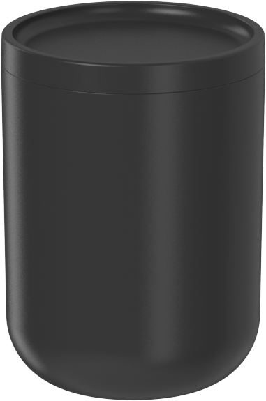 PORTA ALGODAO BOLD PRETO FECHADO