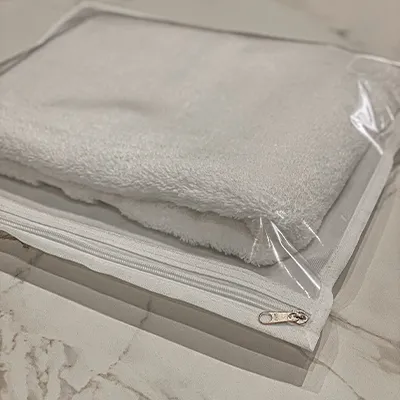 ENVELOPE PROTETOR C/ VISOR - TAMANHO M - 42x50 cm - TNT BRANCO