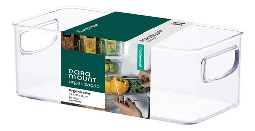 ORGANIZADOR DIAMOND 23 X 11 X 8 CM CRISTAL