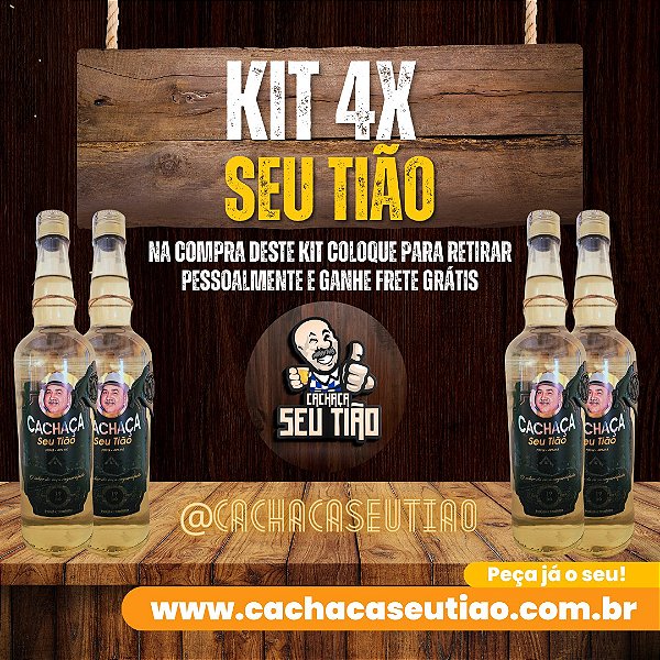 KIT 4X SEU TIÃO