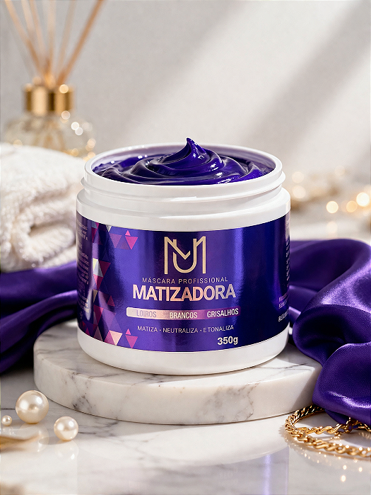 Máscara matizadora para cabelos loiros e grisalhos Use Matt