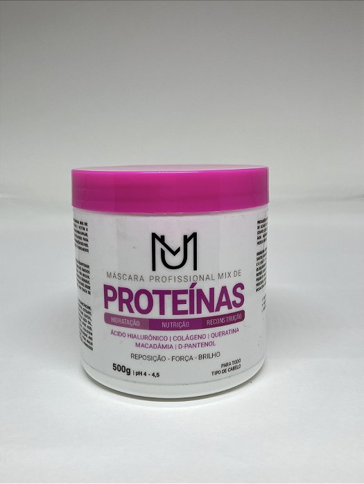 Máscara de hidratação profissional Mix de proteínas Use Matt 500g