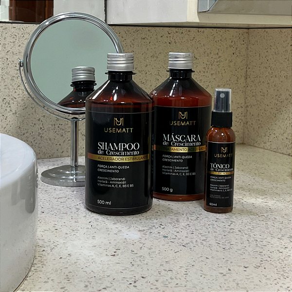 Kit de crescimento - Tratamento Acelerador Use Matt