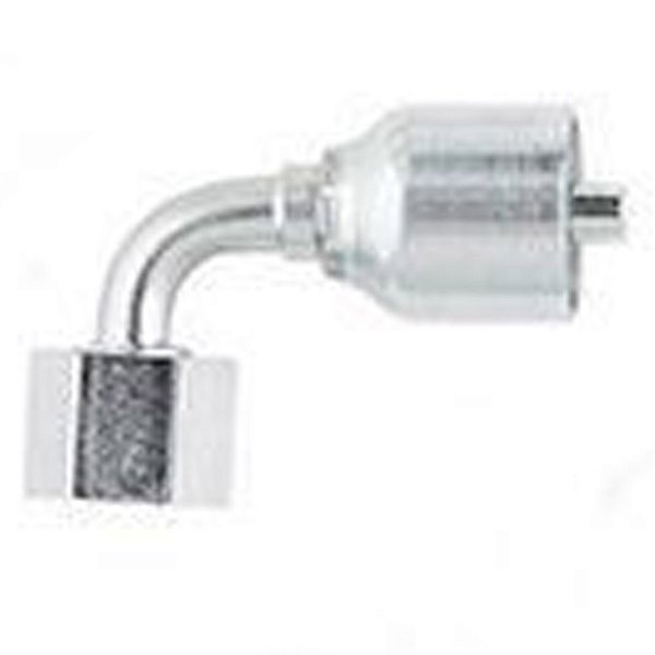 Encaixe de Mangueira Hidráulica Estilo Crimpado PARKER 10643-10-8C