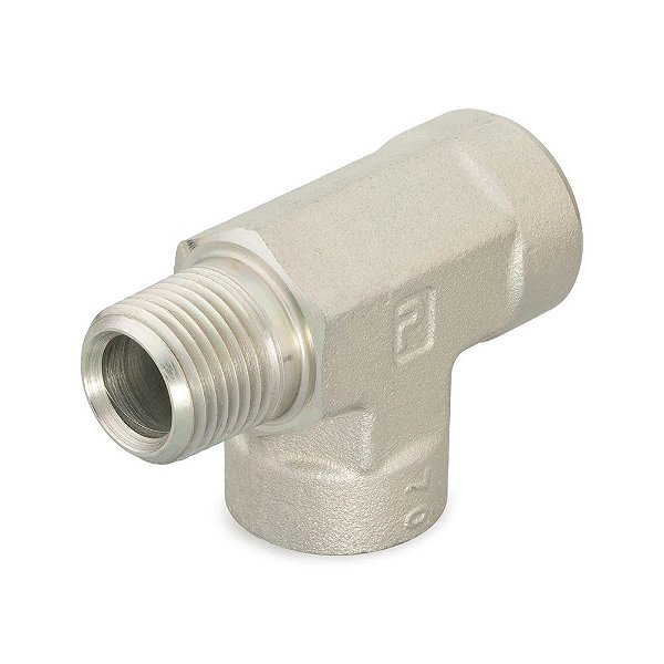 Macho Run Tee de Porta NPTF Parker 1 MRO-SS