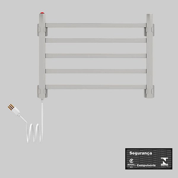 Toalheiro Térmico Elétrico Delicatto Inox Polido 220V