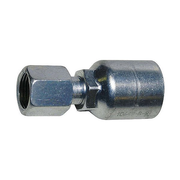 PARKER 10643-16-16 Encaixe de Mangueira Hidráulica Reto 1 polegada aço Inox