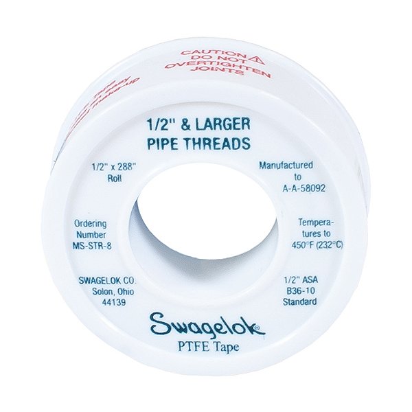 Fita de Teflon Swagelok MS-STR-8 PTFE