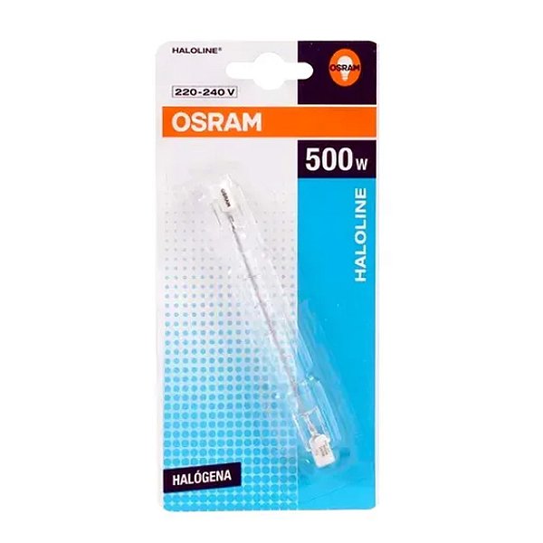 Lâmpada Halogena Palito 500w 220v Osram 64706