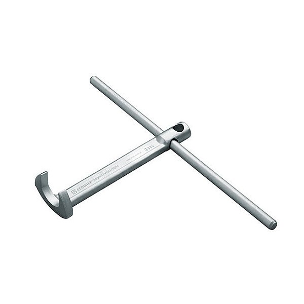 Chave Crowfoot com Tommy Bar 17 mm DS 3114 Gedore 6672340