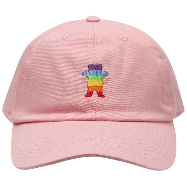 Boné Grizzly Pride Bear Dad Hat - Pink