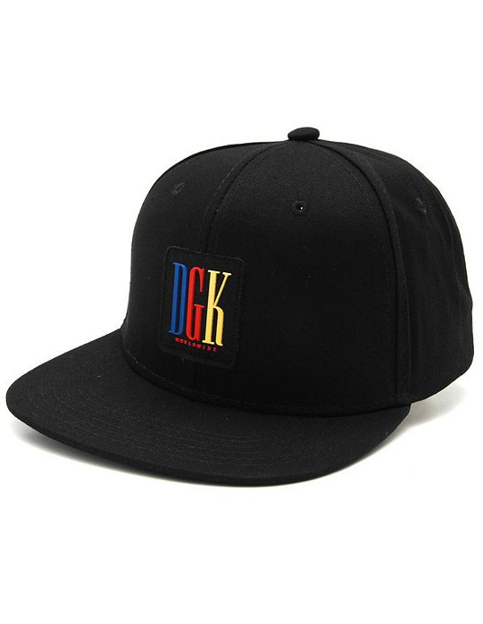 Boné DGK General Snapback Hat Black