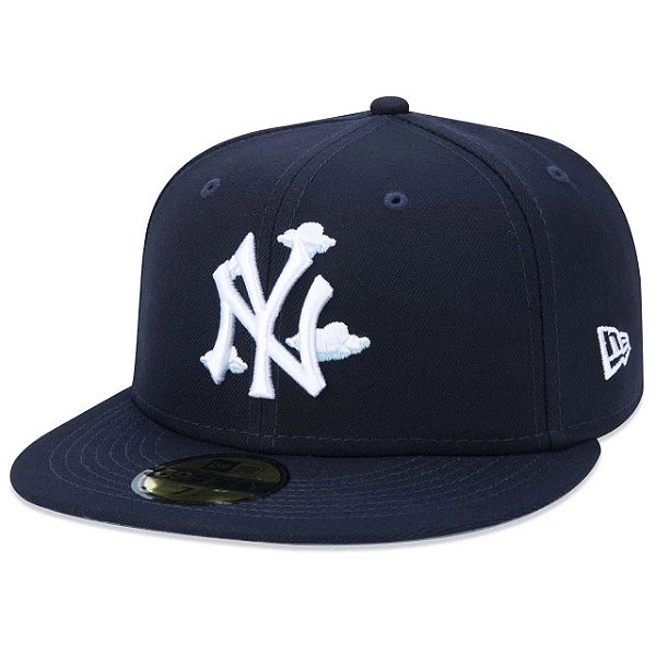 Boné New Era 59FIFTY MLB New York Yankees Comic Cloud Fitted Navy