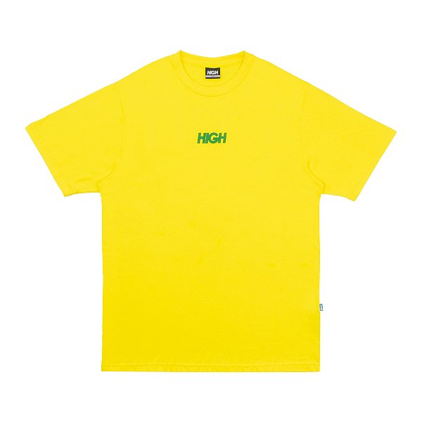 Camiseta HIGH Tee Logo Yellow Green