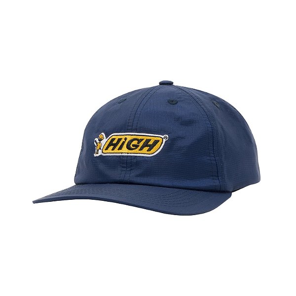 Boné High 6 Panel Logo Blue