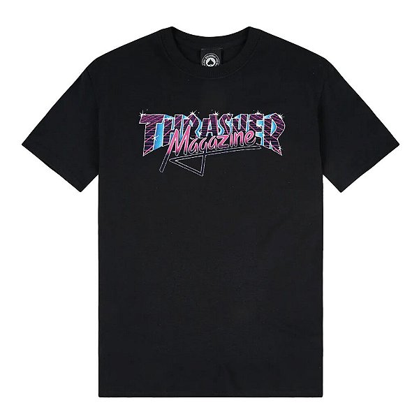 Camiseta Thrasher Vice Logo Black