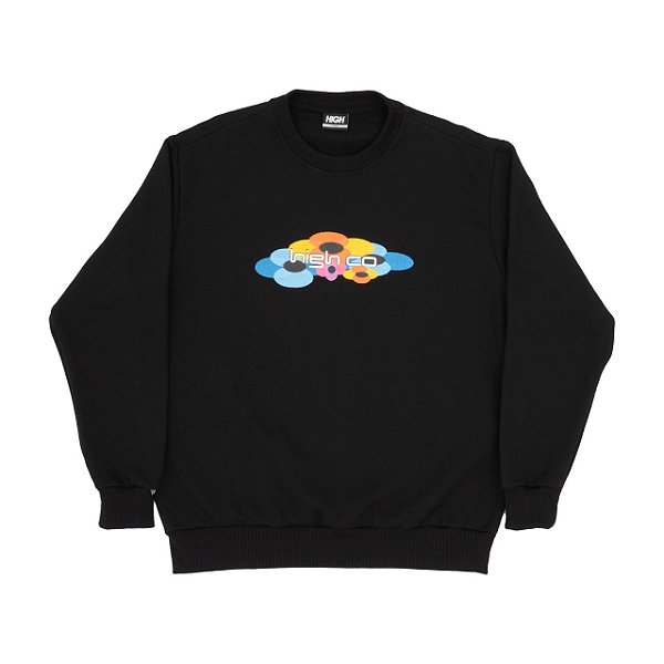 Moletom HIGH Crewneck Flow Black