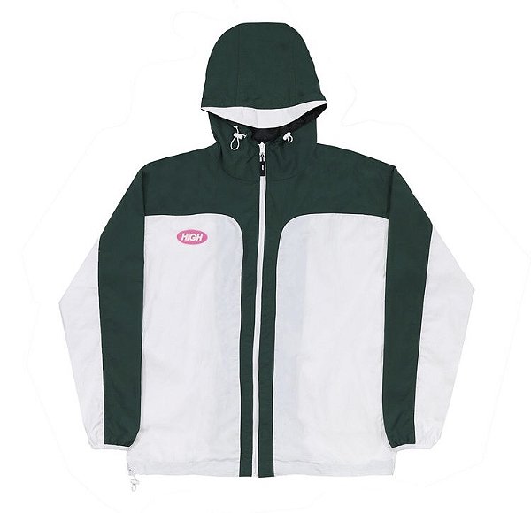 Jaqueta Corta Vento HIGH Rain Jacket White/ Green - Store Pesadao