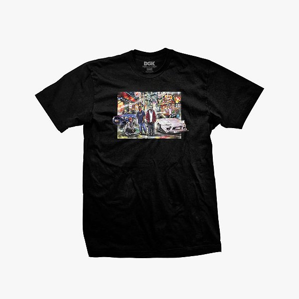 Camiseta DGK Street Club Tee Black