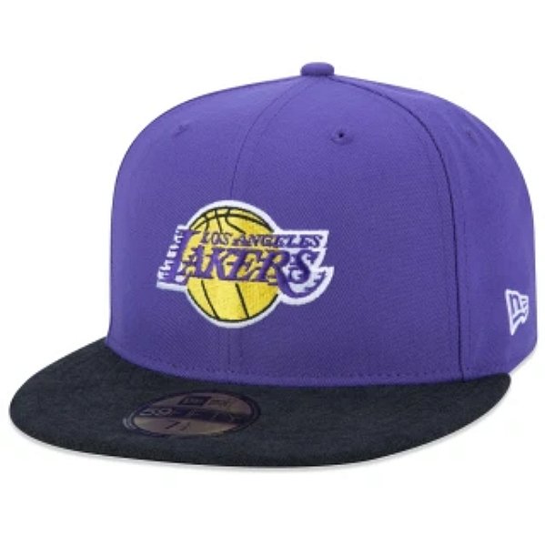 Boné New Era 59Fifty NBA Los Angeles Lakers Core Fitted Purple