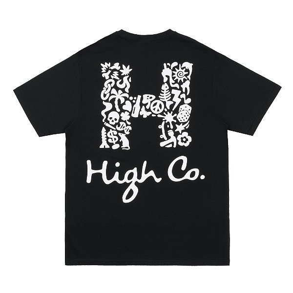 Camiseta High Tee Overall Black