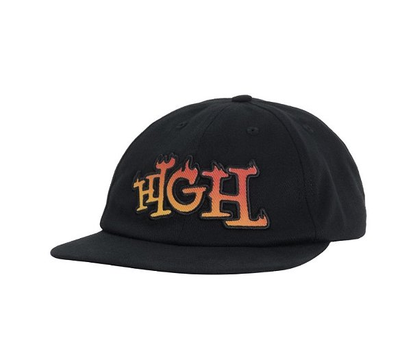 Boné HIGH 6 Panel Think Black