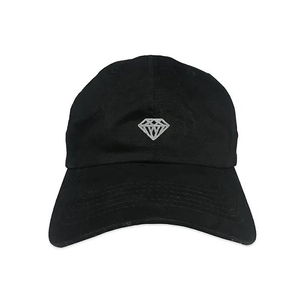 Boné Diamond Dad Hat Mini Brilliant Black