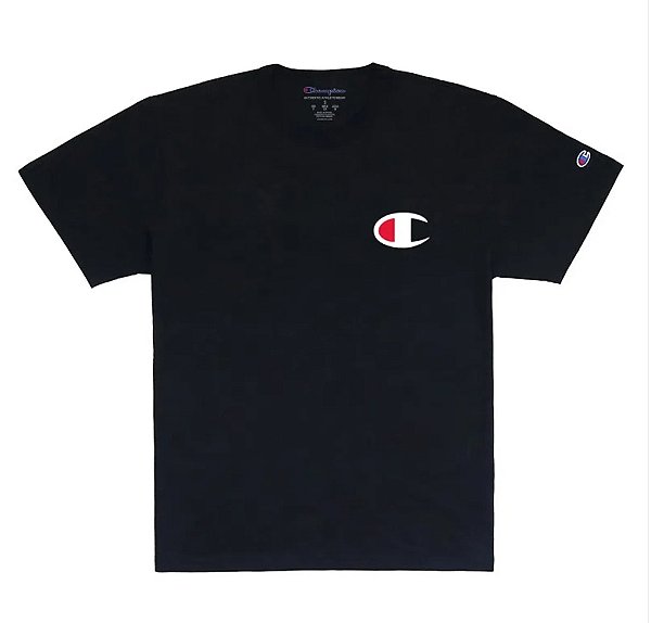 Camiseta Champion C Logo Black