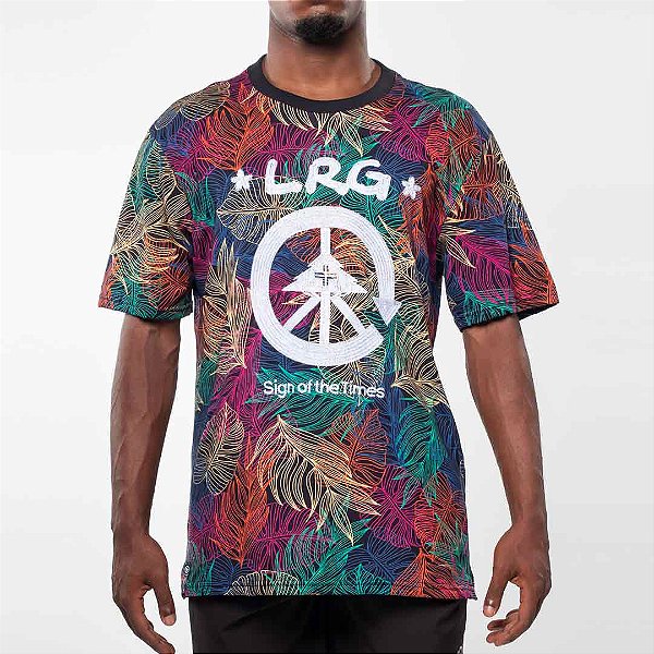 Camiseta LRG Grown On Knit Multicolor