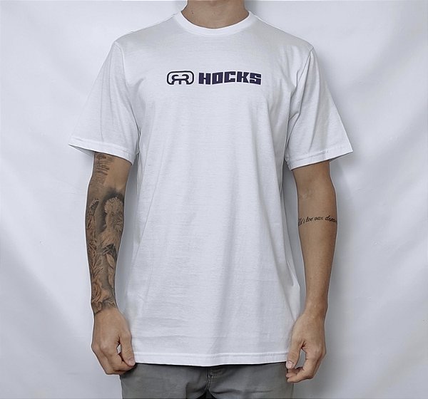 Camiseta Hocks Promo Logo White