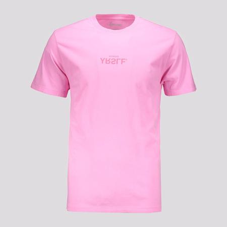 Camiseta Approve Bold YRSLF Inverse Collors Rosa