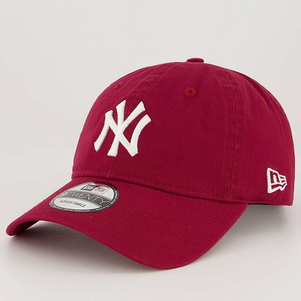 Boné New Era 920 Strapback MLB New York Yankees Woman Hat Bordo