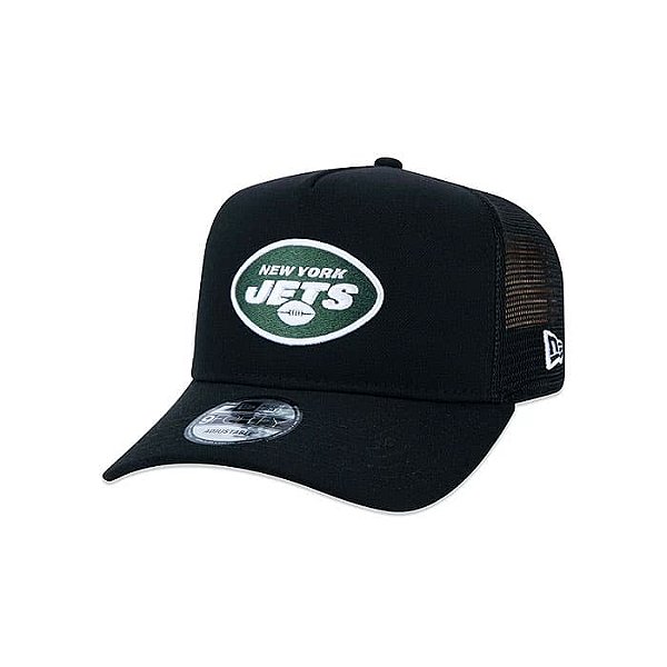 Boné New Era 9Forty A-Frame NFL New York Jets Core Trucker Hat Black