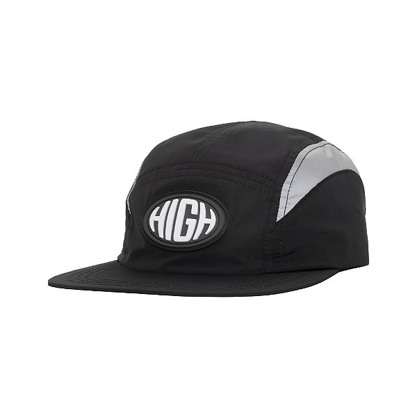 Boné HIGH 5 Panel Athletic Black - Store Pesadao