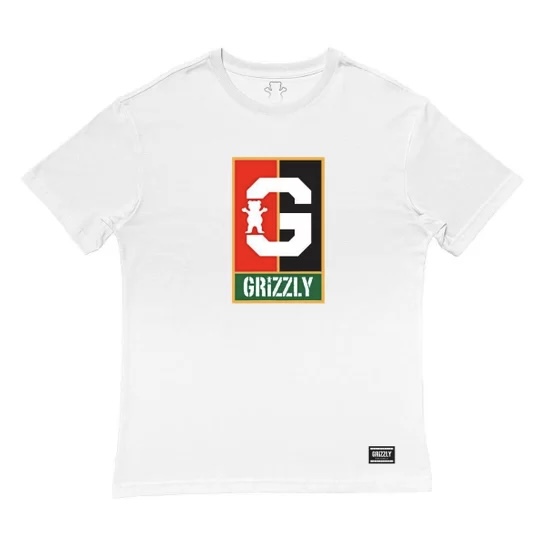 Camiseta Grizzly Montego Bay White