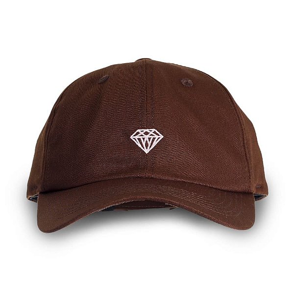 Boné Diamond OG Micro Brilliant Dad Hat Brown