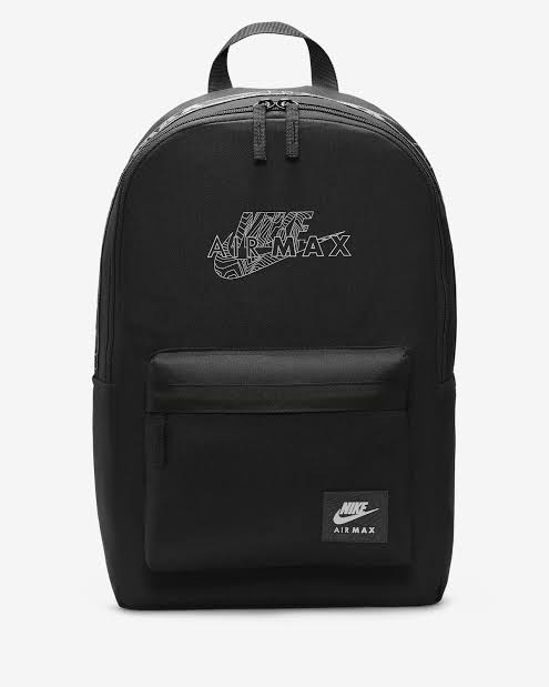 Mochila Nike Air Max Heritage Black Store Pesadao