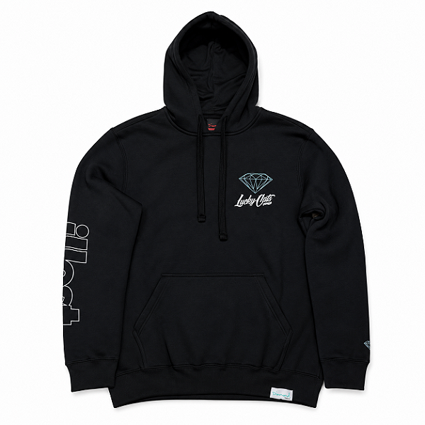 Moletom Diamond x Illest Lucky Cats Hoodie Black