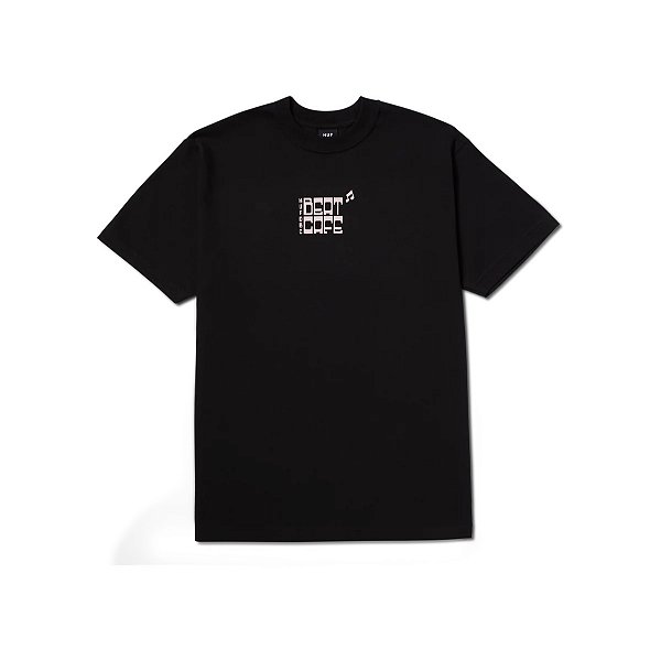 Camiseta HUF Beat Cafe Black