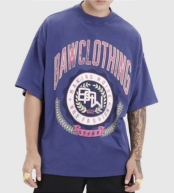 Camiseta BAW New Over Campus Navy